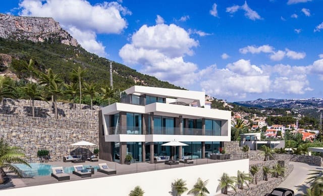 4 bedroom Villa for sale in Oltamar - Cucarres, Calpe / Calp with pool - € 1,850,000 (Ref: 10018830)