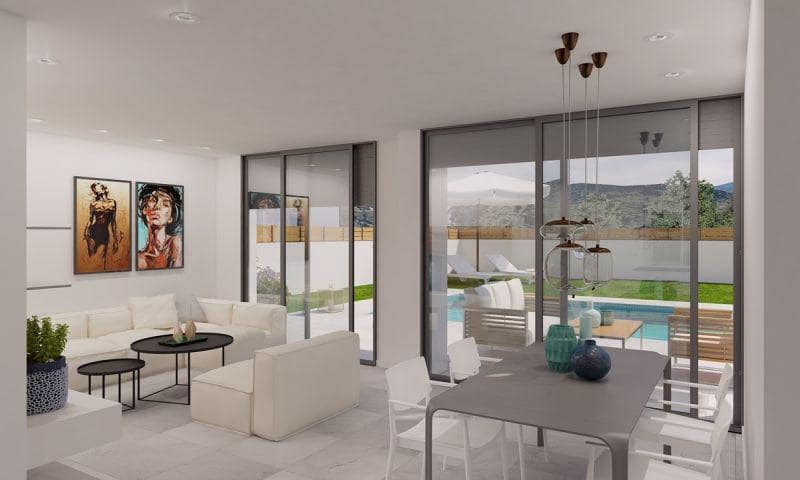 3 soverom Villa til salgs i Aspe med svømmebasseng - € 400 000 (Ref: 10018839)