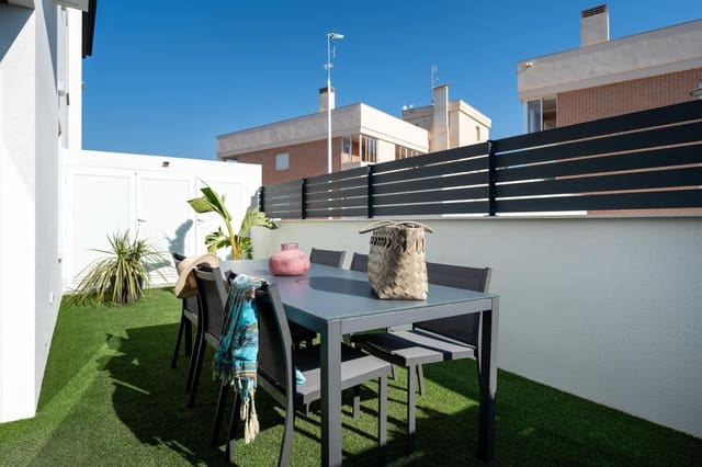3 chambre Villa/Maison Semi-Mitoyenne à vendre à Monte y Mar, Santa Pola avec piscine - 410 000 € (Ref: 10018878)