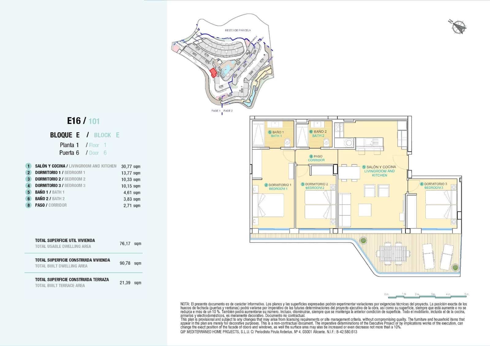 3 quarto Apartamento para venda em Aguilas com piscina - 431 000 € (Ref: 10018886)
