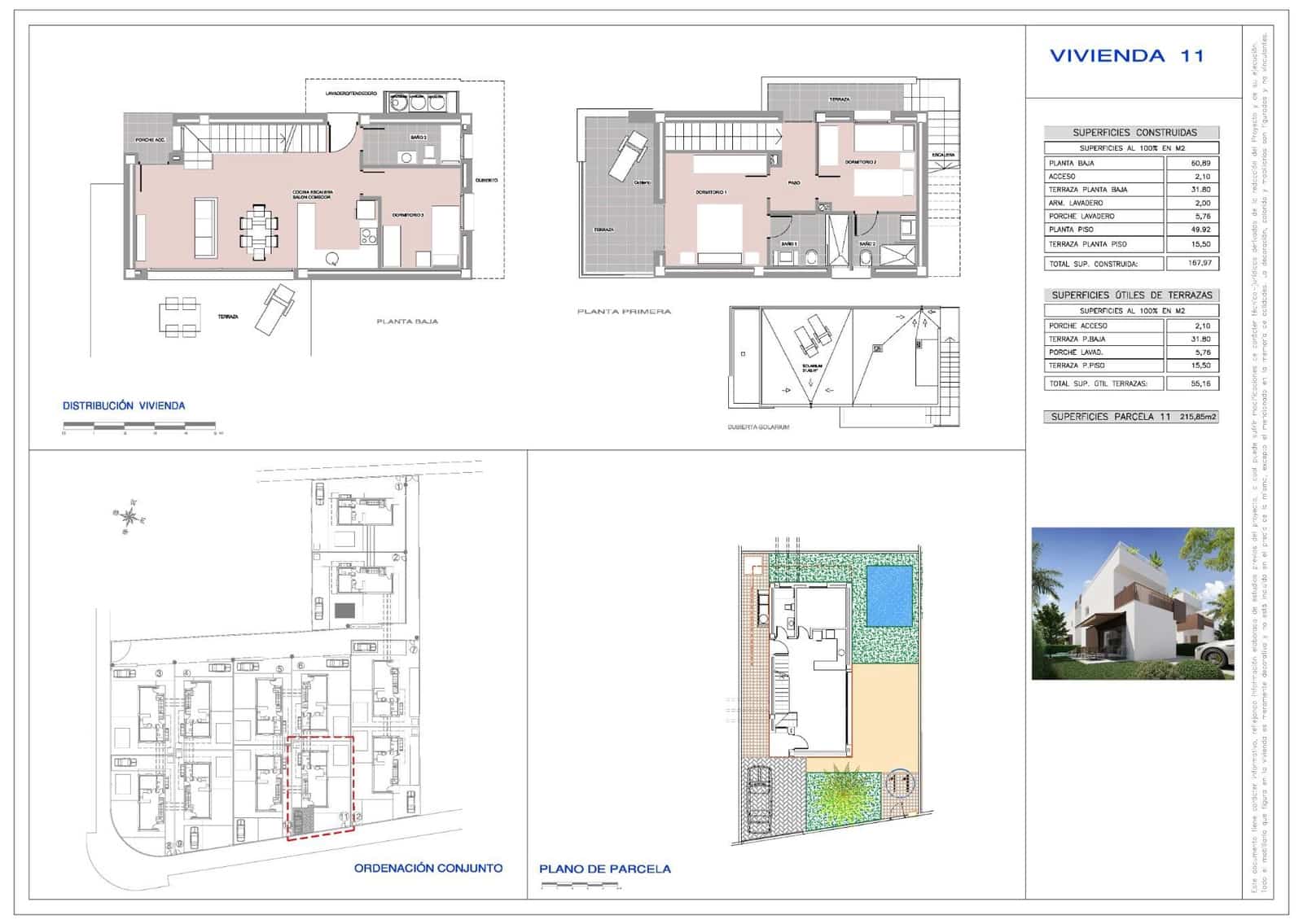 3 sypialnia Willa na sprzedaż w El Pinet z basenem - 595 000 € (Ref: 10018901)