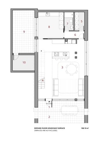 3 soveværelse Villa til salg i Balcón de Finestrat - Terra Marina, Finestrat med swimmingpool - € 770.000 (Ref: 10020190)