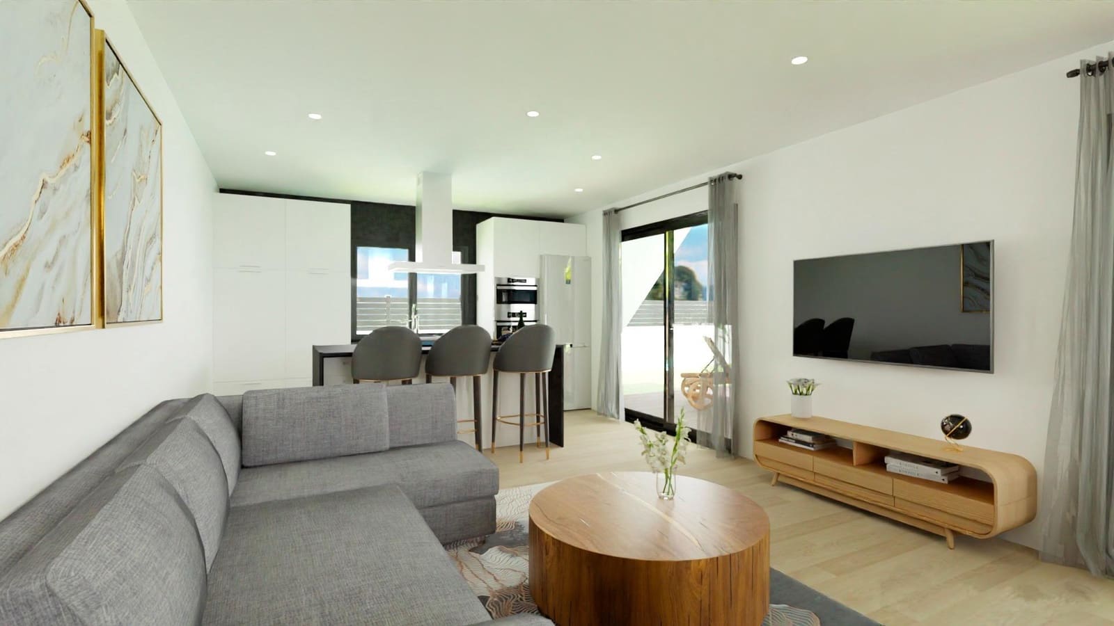 3 sypialnia Willa na sprzedaż w Hondon de las Nieves z basenem garażem - 399 900 € (Ref: 10020192)