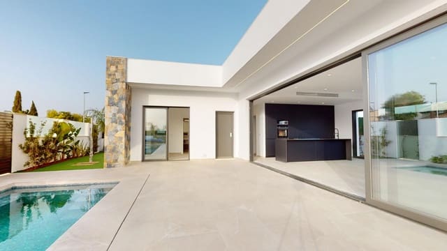 Chalet de 3 habitaciones en Las Lomas de Rame - Bahía Bella, Los Alcázares en venta con piscina garaje - 719.900 € (Ref: 10020198)