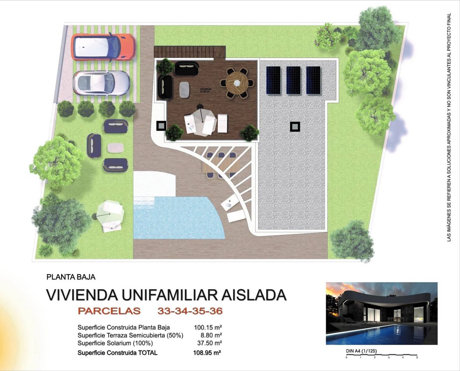 3 sypialnia Willa na sprzedaż w Los Montesinos z basenem garażem - 535 000 € (Ref: 10020200)