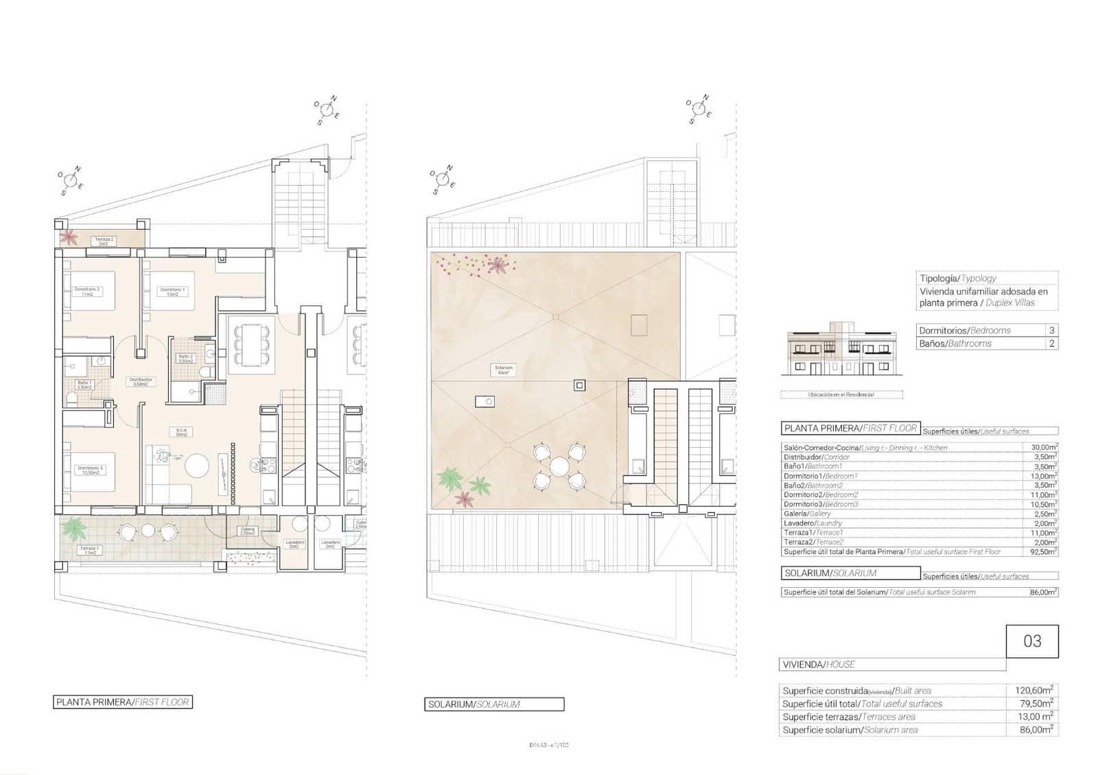 Apartamento de 3 habitaciones en Hondón de las Nieves en venta - 215.000 € (Ref: 10020202)