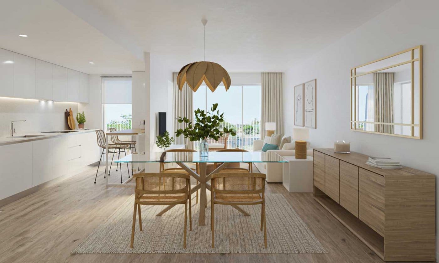 3 sypialnia Apartament na sprzedaż w Javea / Xabia z basenem garażem - 469 500 € (Ref: 10020210)