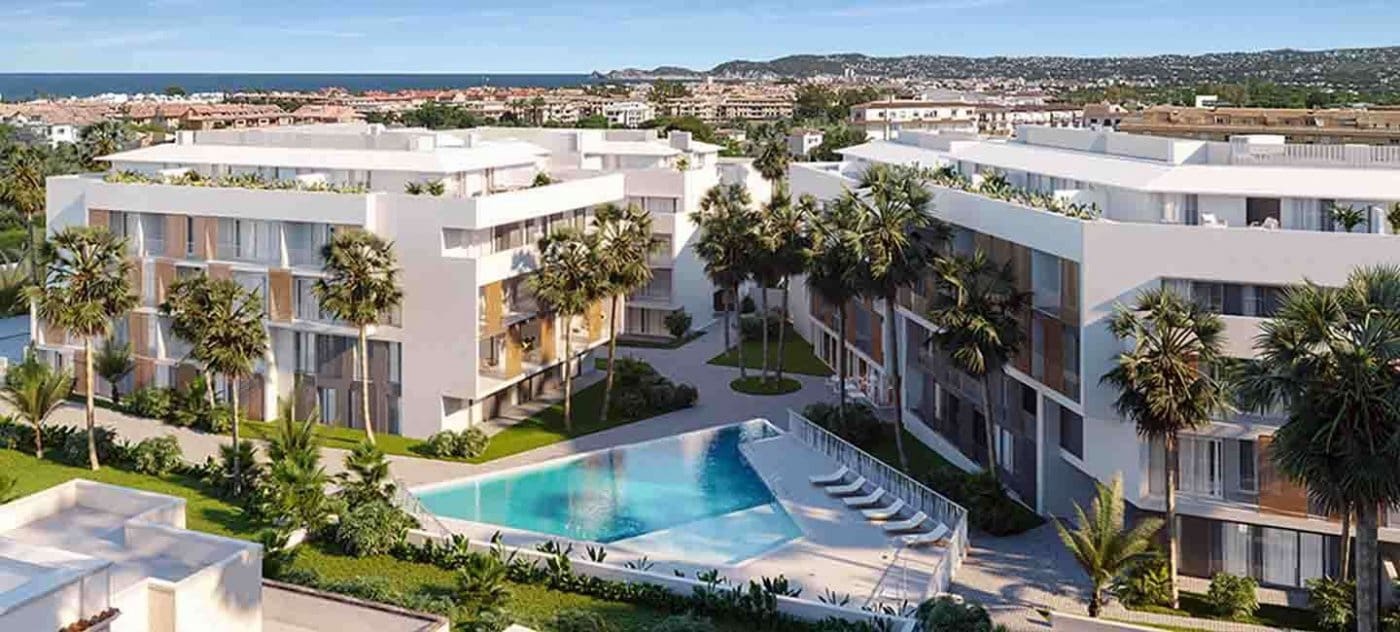 Apartamento de 2 habitaciones en Javea / Xàbia en venta con piscina - 370.000 € (Ref: 10020211)
