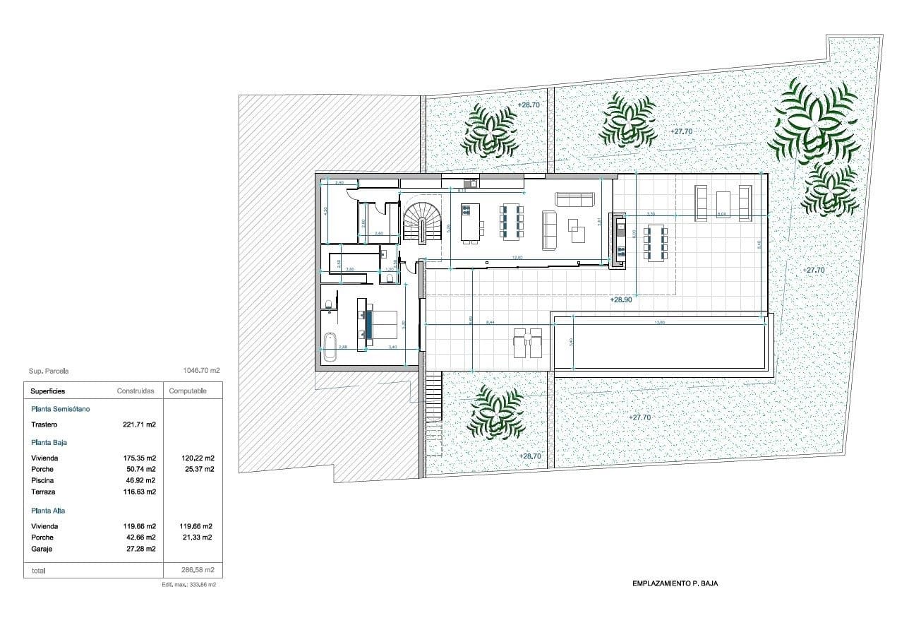 4 sypialnia Willa na sprzedaż w Teulada-Moraira z basenem - 1 990 000 € (Ref: 10020220)