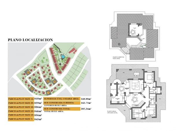 3 sovrum Villa till salu i Las Palas, Fuente Alamo de Murcia med garage - 339 000 € (Ref: 10020233)