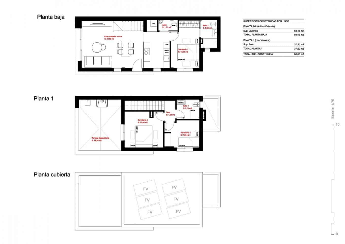 3 Zimmer Villa zu verkaufen in Daya Nueva mit Pool Garage - 317.000 € (Ref: 10020248)