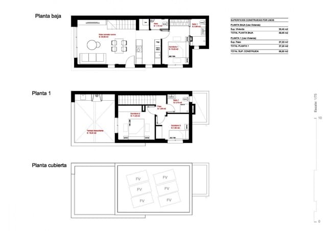3 Zimmer Villa zu verkaufen in Daya Nueva mit Pool Garage - 317.000 € (Ref: 10020248)