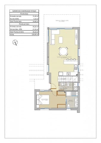 3 chambre Villa/Maison à vendre à Pinar de Campoverde, Pilar de la Horadada avec piscine garage - 460 000 € (Ref: 10022041)
