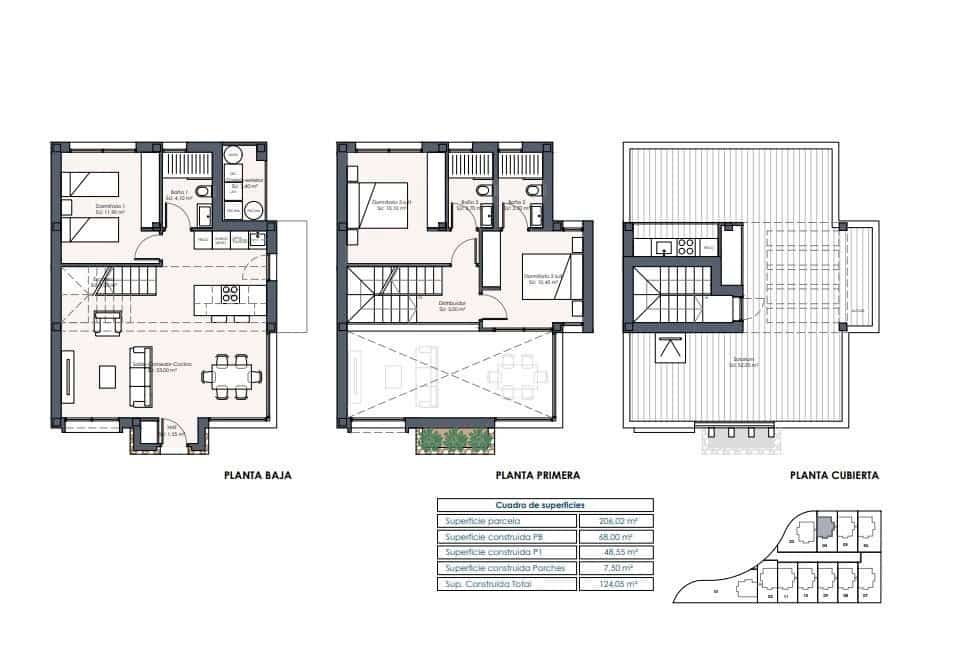 3 sypialnia Willa na sprzedaż w Los Montesinos z basenem - 485 000 € (Ref: 10026337)