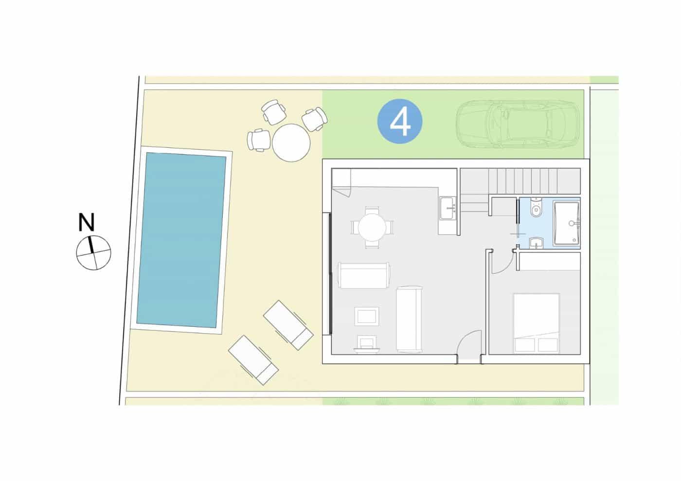 Chalet de 3 habitaciones en Orihuela Costa en venta con piscina - 549.900 € (Ref: 10026345)