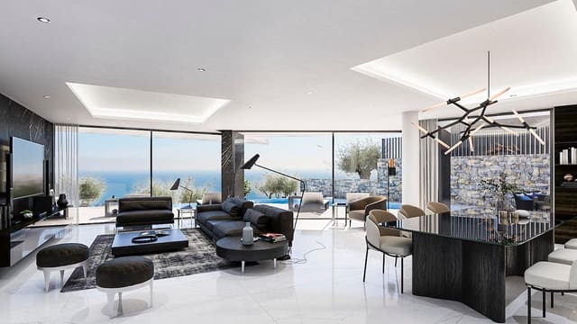 4 bedroom Villa for sale in Oltamar - Cucarres, Calpe / Calp with pool - € 1,850,000 (Ref: 10026377)