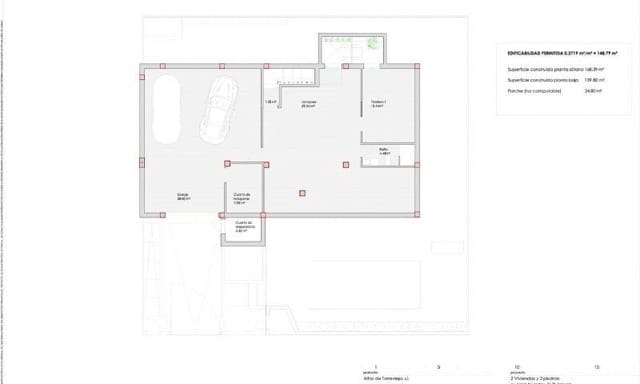 3 chambre Villa/Maison à vendre à Los Altos avec piscine - 750 000 € (Ref: 10026383)