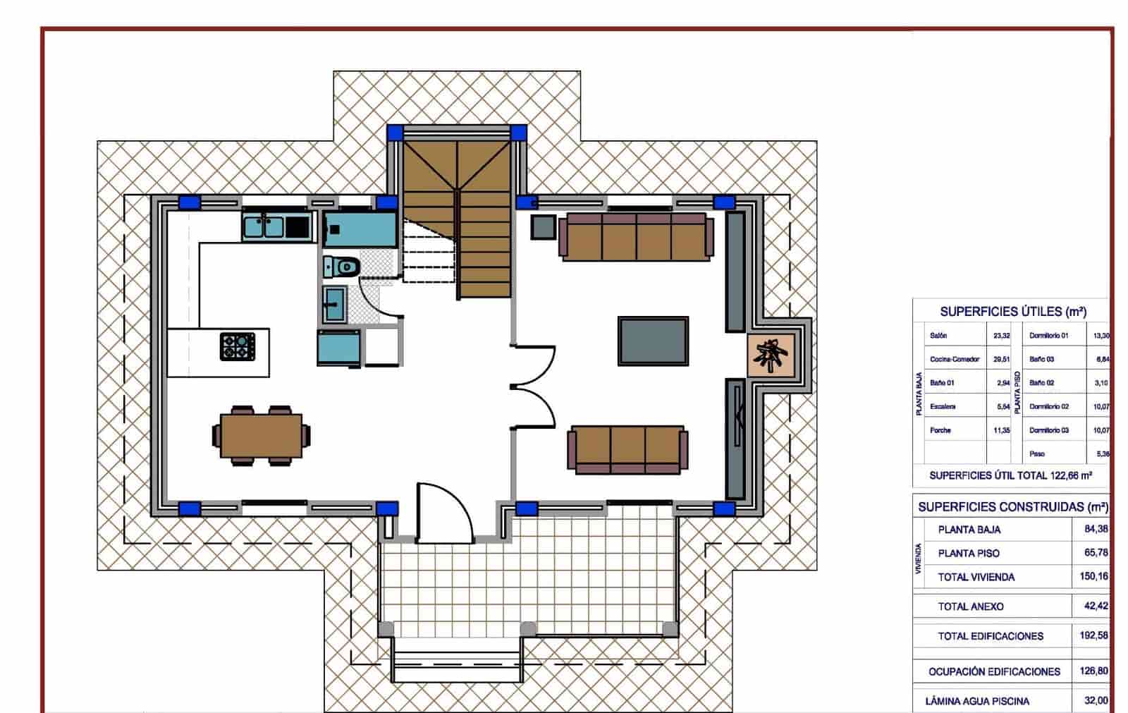 4 slaapkamer Villa te koop in Pinoso met zwembad - € 375.000 (Ref: 10026393)