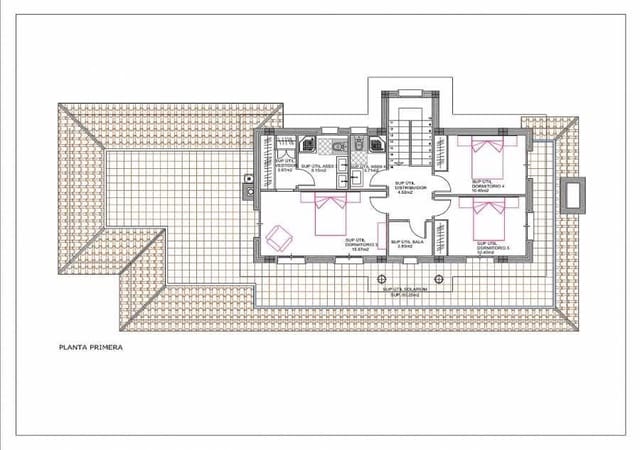 4 makuuhuone Huvila myytävänä paikassa Pinoso mukana uima-altaan - 547 000 € (Ref: 10026397)