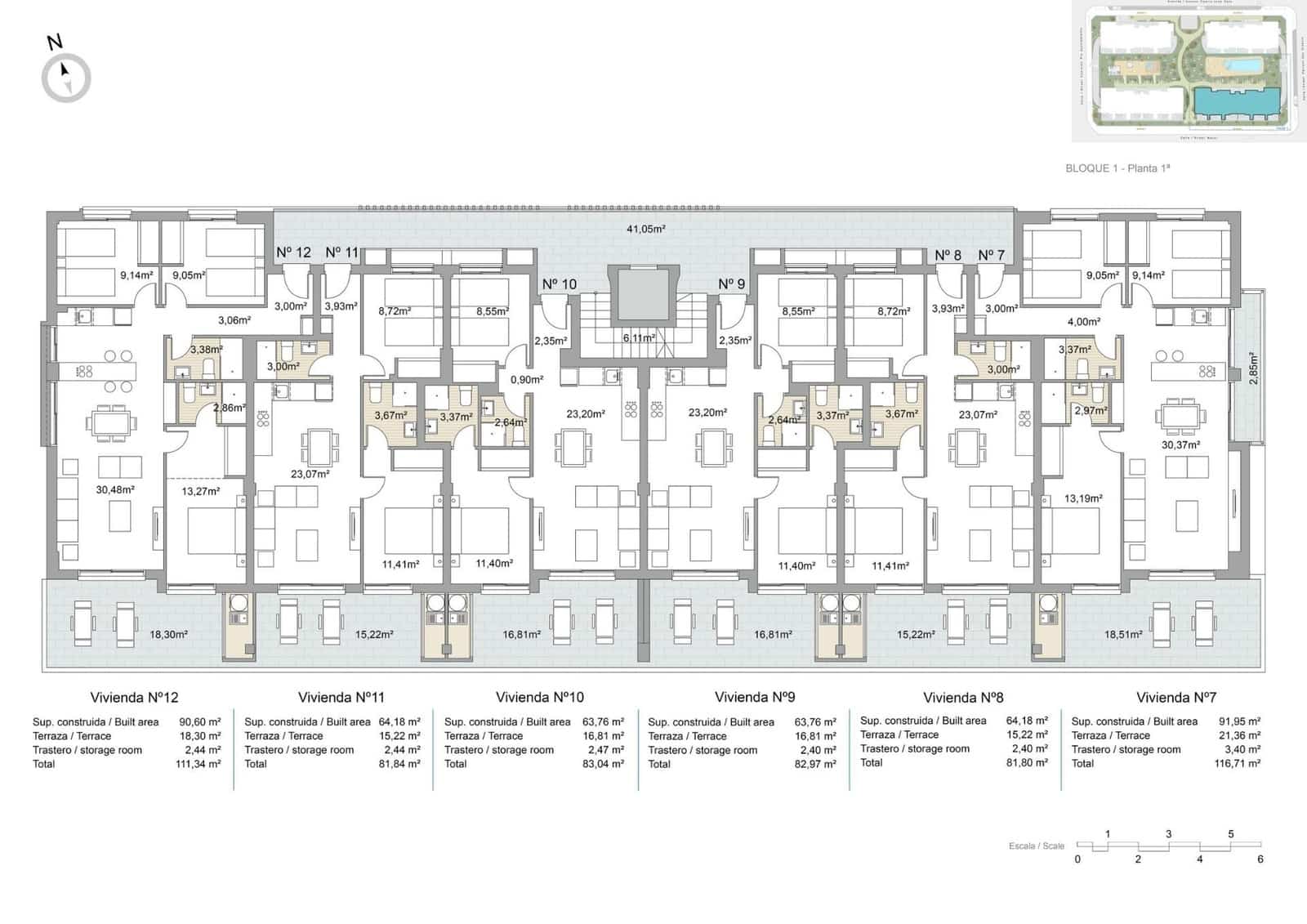 3 slaapkamer Appartement te koop in Pilar de la Horadada met zwembad - € 309.000 (Ref: 10026415)