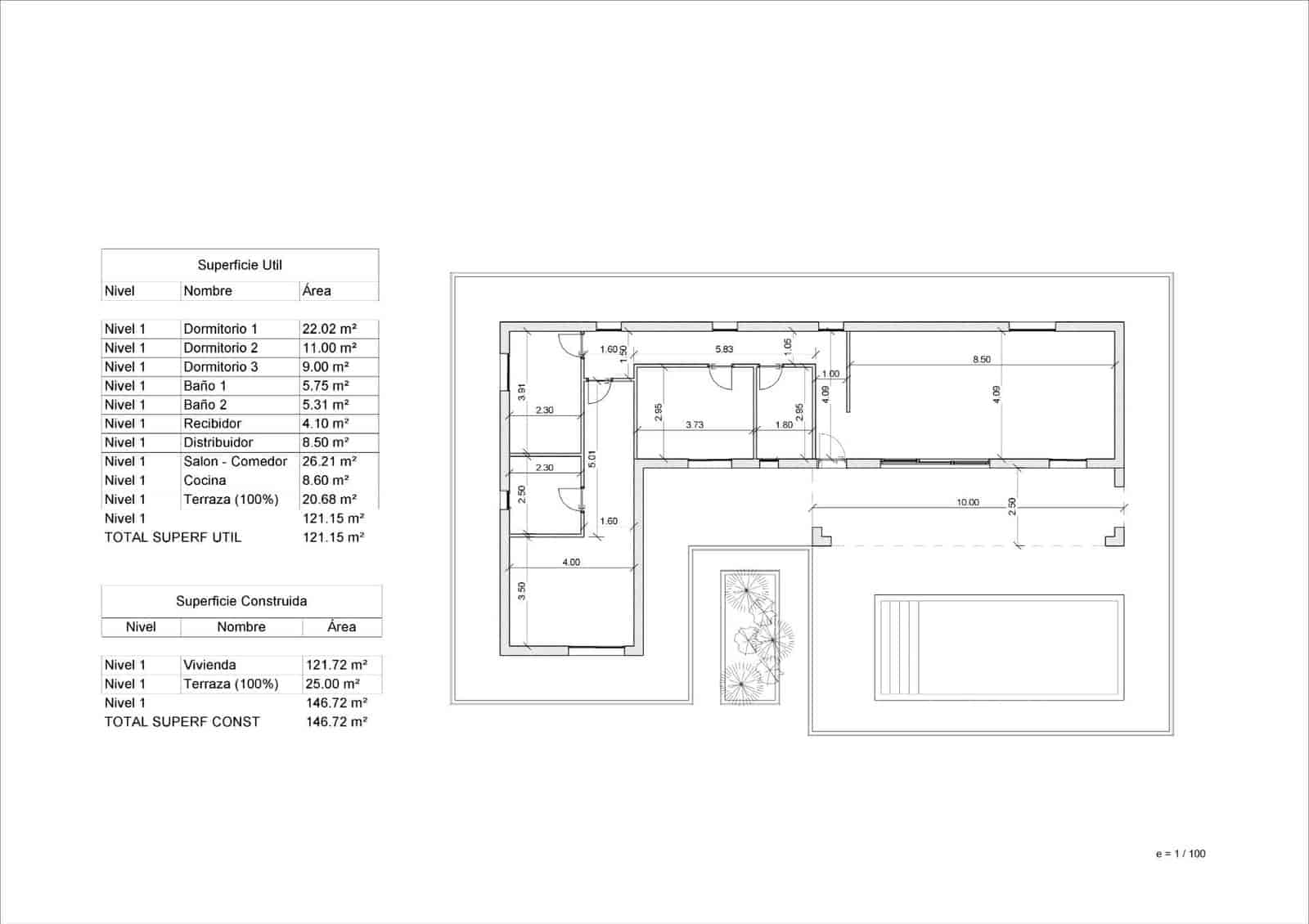 3 soverom Villa til salgs i La Romana med svømmebasseng - € 433 000 (Ref: 10026418)