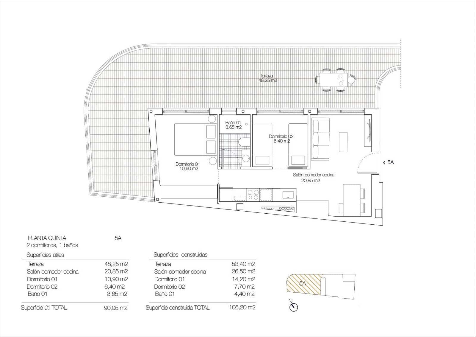 2 soveværelse Lejlighed til salg i Torrevieja med swimmingpool - € 459.000 (Ref: 10026454)