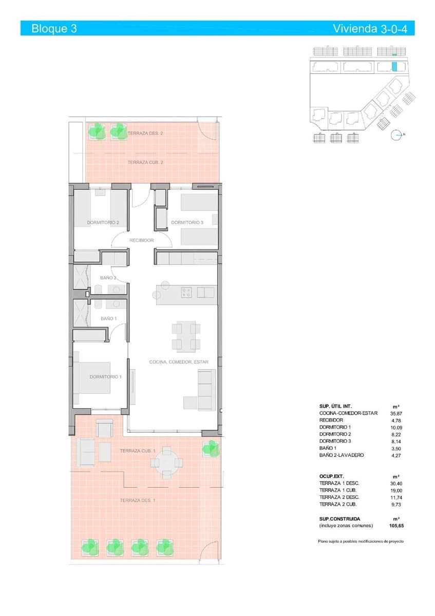 3 slaapkamer Appartement te koop in El Raso met zwembad - € 344.900 (Ref: 10026778)