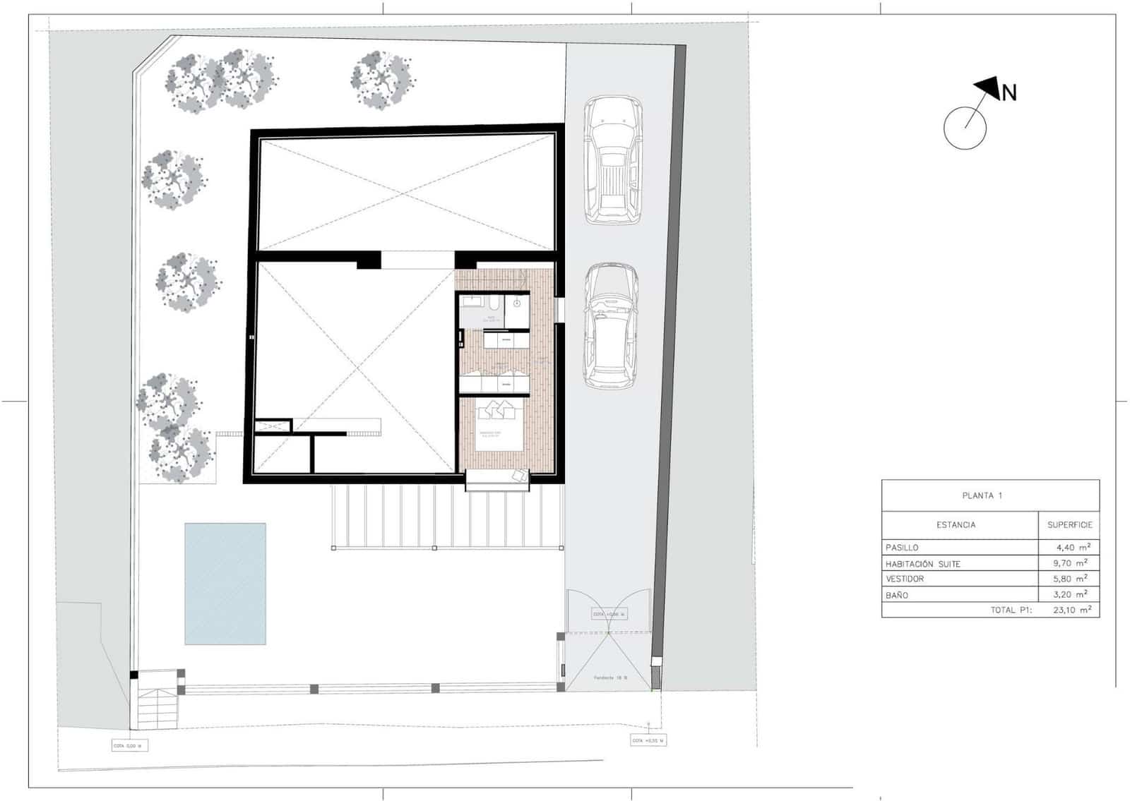 3 makuuhuone Huvila myytävänä paikassa Monforte del Cid mukana uima-altaan - 529 900 € (Ref: 10029120)