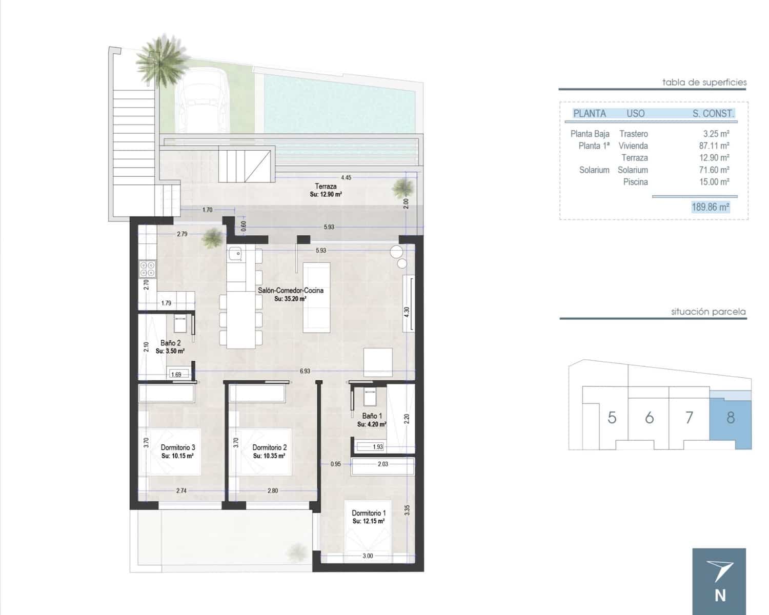 3 camera da letto Appartamento in vendita in San Pedro del Pinatar con piscina - 449.000 € (Rif: 10030069)