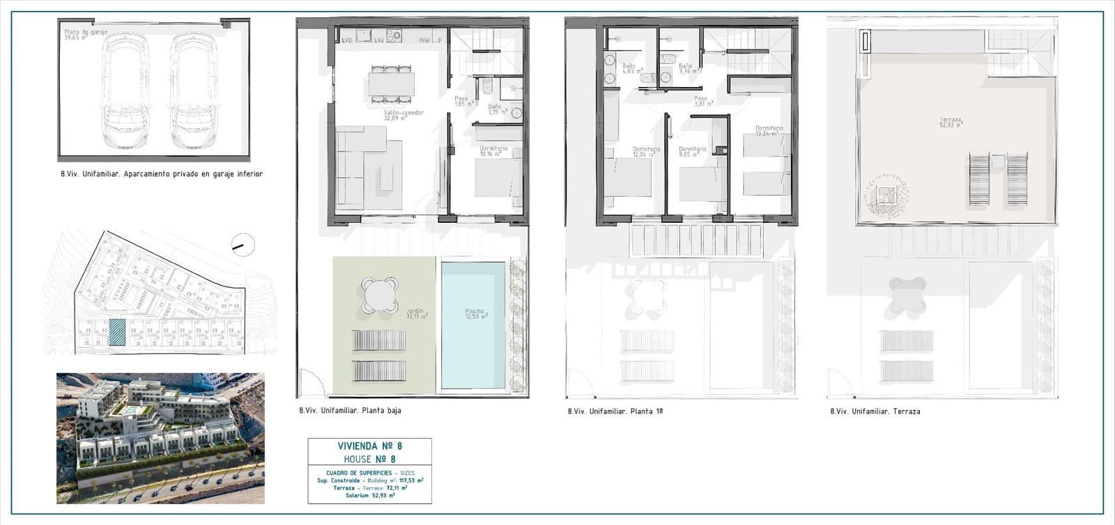 4 sovrum Villa till salu i Aguilas med pool - 405 000 € (Ref: 10030074)