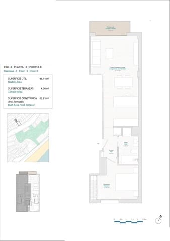 1 Zimmer Apartment zu verkaufen in Centro Urbano, La Villajoyosa / Vila Joiosa - 254.000 € (Ref: 10044496)