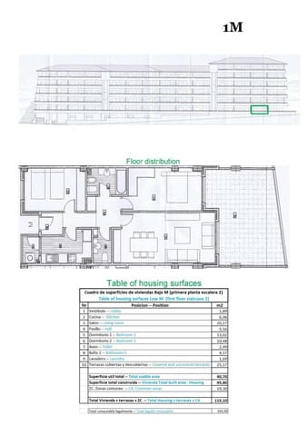 2 sovrum Lägenhet till salu i Relleu med pool - 185 000 € (Ref: 10044505)