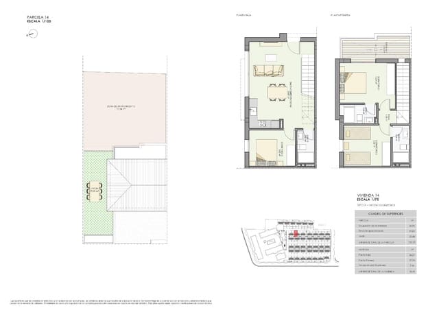 3 camera da letto Villetta Bifamiliare in vendita in Monte y Mar, Santa Pola con piscina - 410.000 € (Rif: 10047885)