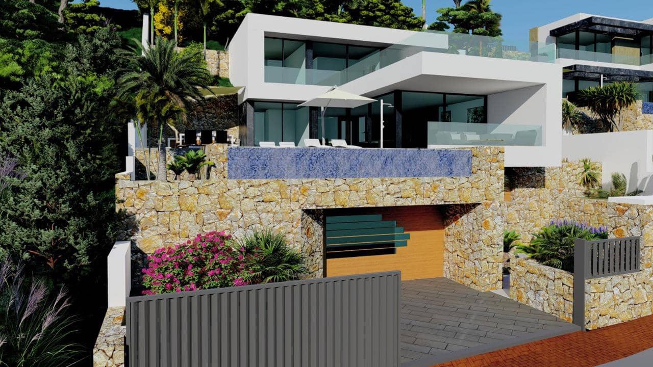 4 Zimmer Villa zu verkaufen in Calpe / Calp mit Pool Garage - 1.550.000 € (Ref: 10047901)