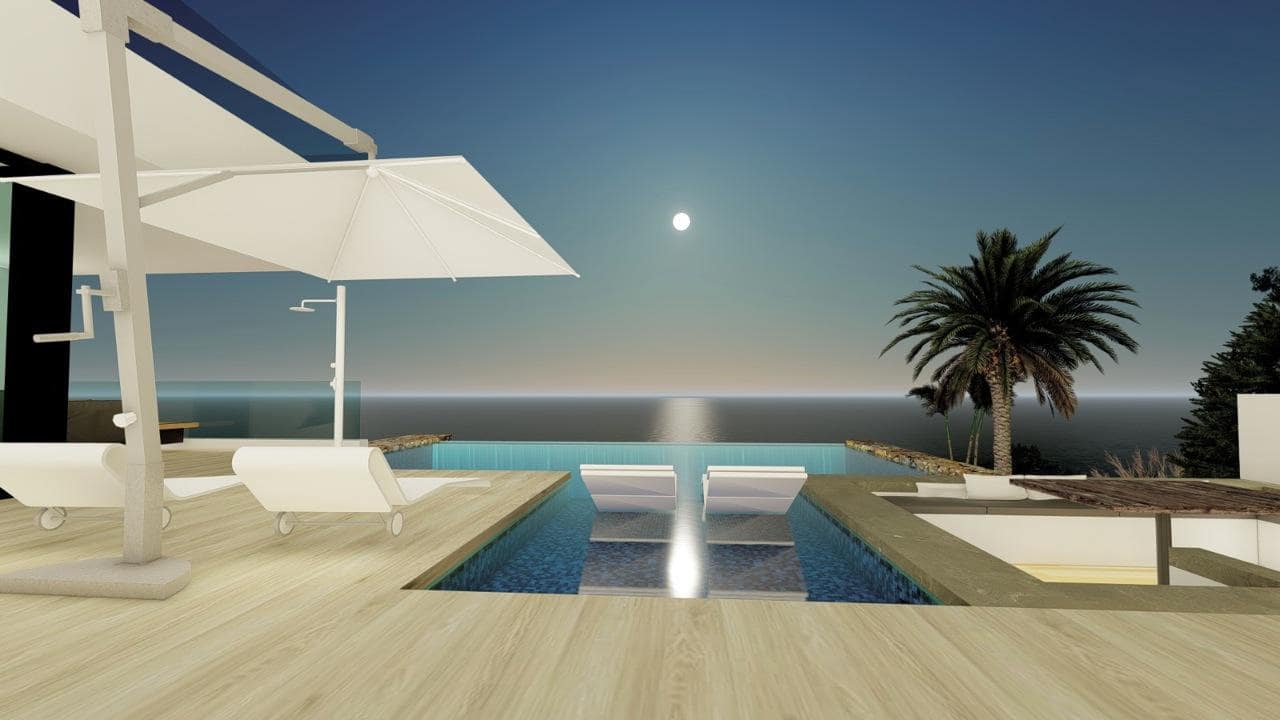 4 Zimmer Villa zu verkaufen in Calpe / Calp mit Pool Garage - 1.550.000 € (Ref: 10047901)