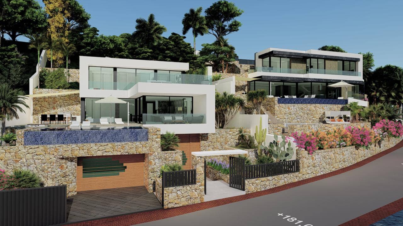 4 Zimmer Villa zu verkaufen in Calpe / Calp mit Pool Garage - 1.550.000 € (Ref: 10047901)