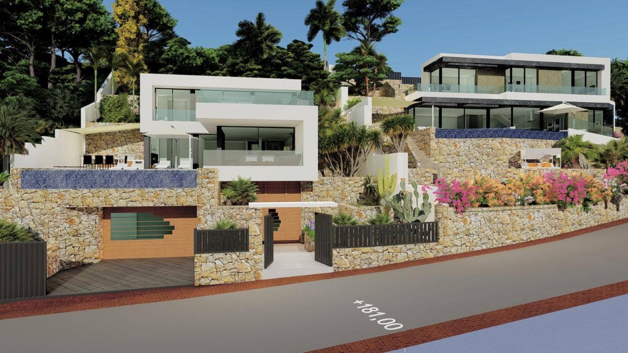 4 Zimmer Villa zu verkaufen in Calpe / Calp mit Pool Garage - 1.550.000 € (Ref: 10047901)