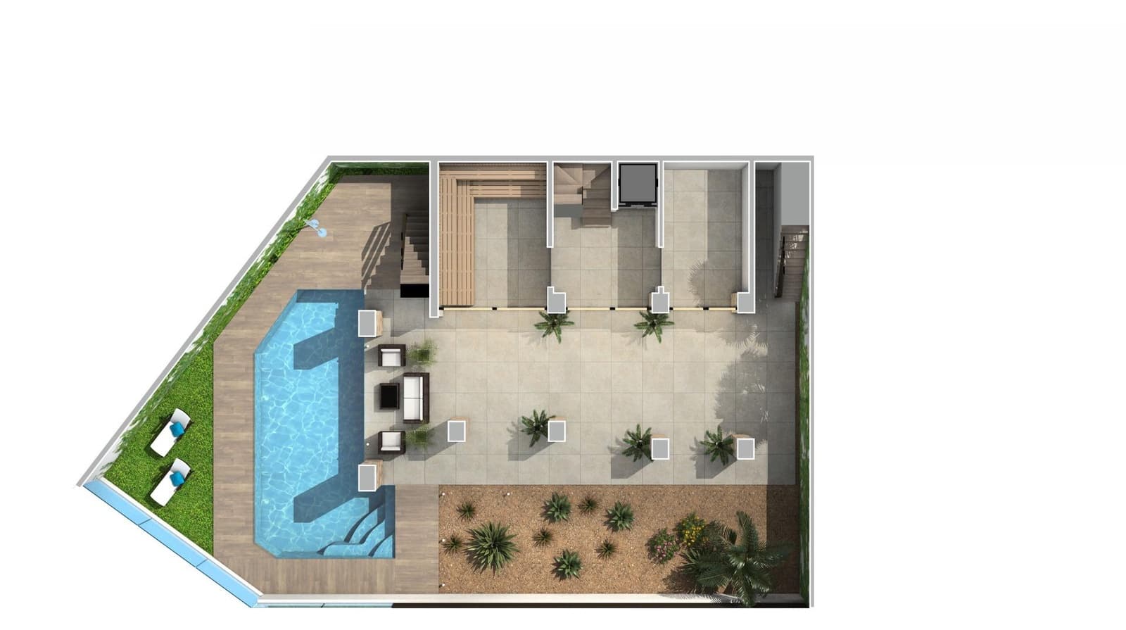 3 Zimmer Villa zu verkaufen in Rojales mit Pool Garage - 852.000 € (Ref: 10047903)