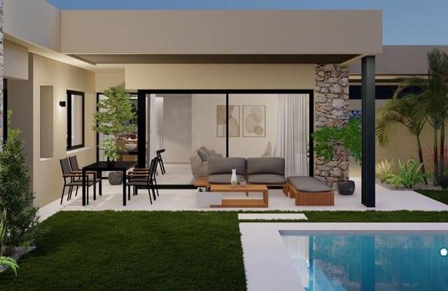 3 sovrum Villa till salu i Baños y Mendigo, Murcia stad med pool - 539 500 € (Ref: 10047930)