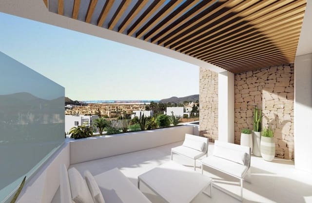 2 soveværelse Lejlighed til salg i La Manga Club, Cartagena med swimmingpool - € 410.000 (Ref: 10047938)