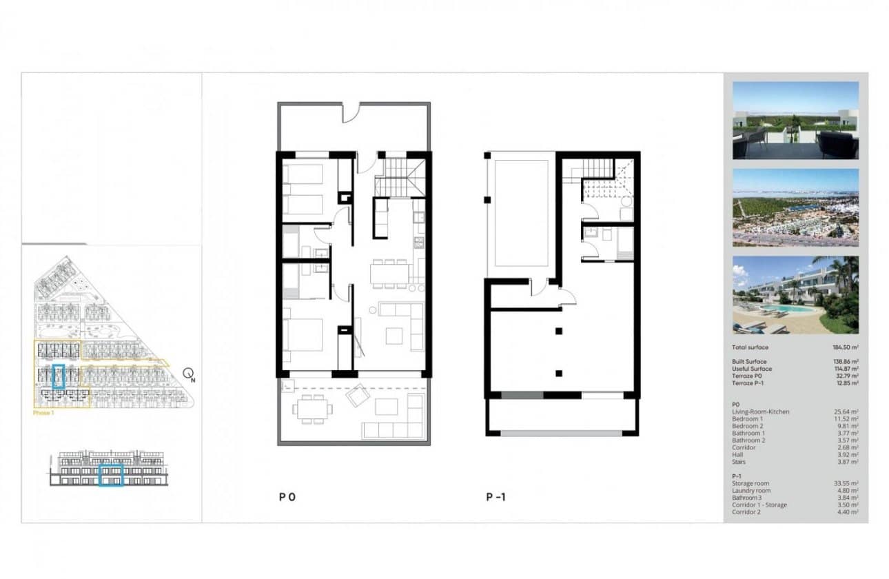 2 soveværelse Lejlighed til salg i Torrevieja med swimmingpool garage - € 330.000 (Ref: 10048784)