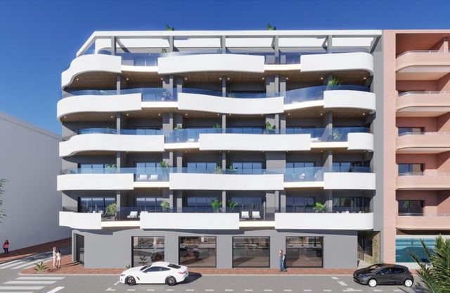 3 soveværelse Lejlighed til salg i Avenida Habaneras - Curva de Palangre, Torrevieja med swimmingpool - € 439.000 (Ref: 10051066)