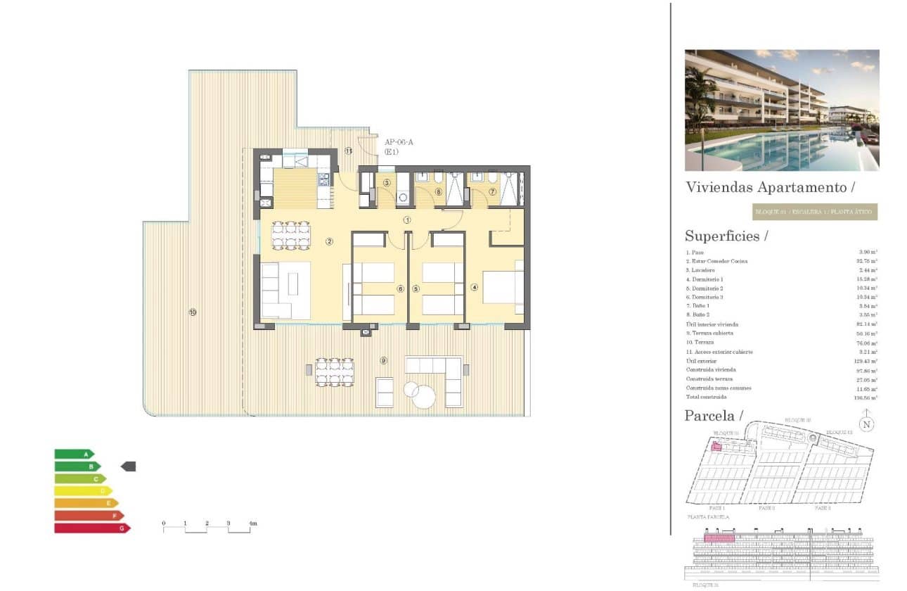 3 Zimmer Apartment zu verkaufen in Muchamiel / Mutxamel mit Pool - 437.000 € (Ref: 10067120)