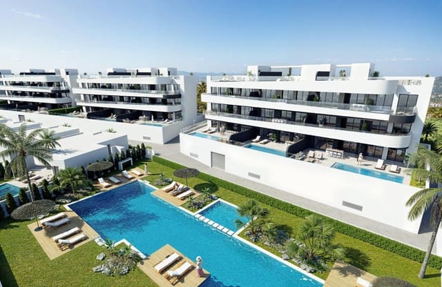 3 makuuhuone Huoneisto myytävänä paikassa Las Lomas de Rame - Bahía Bella, Los Alcázares mukana uima-altaan 
autotalli - 369 000 € (Ref: 10100882)