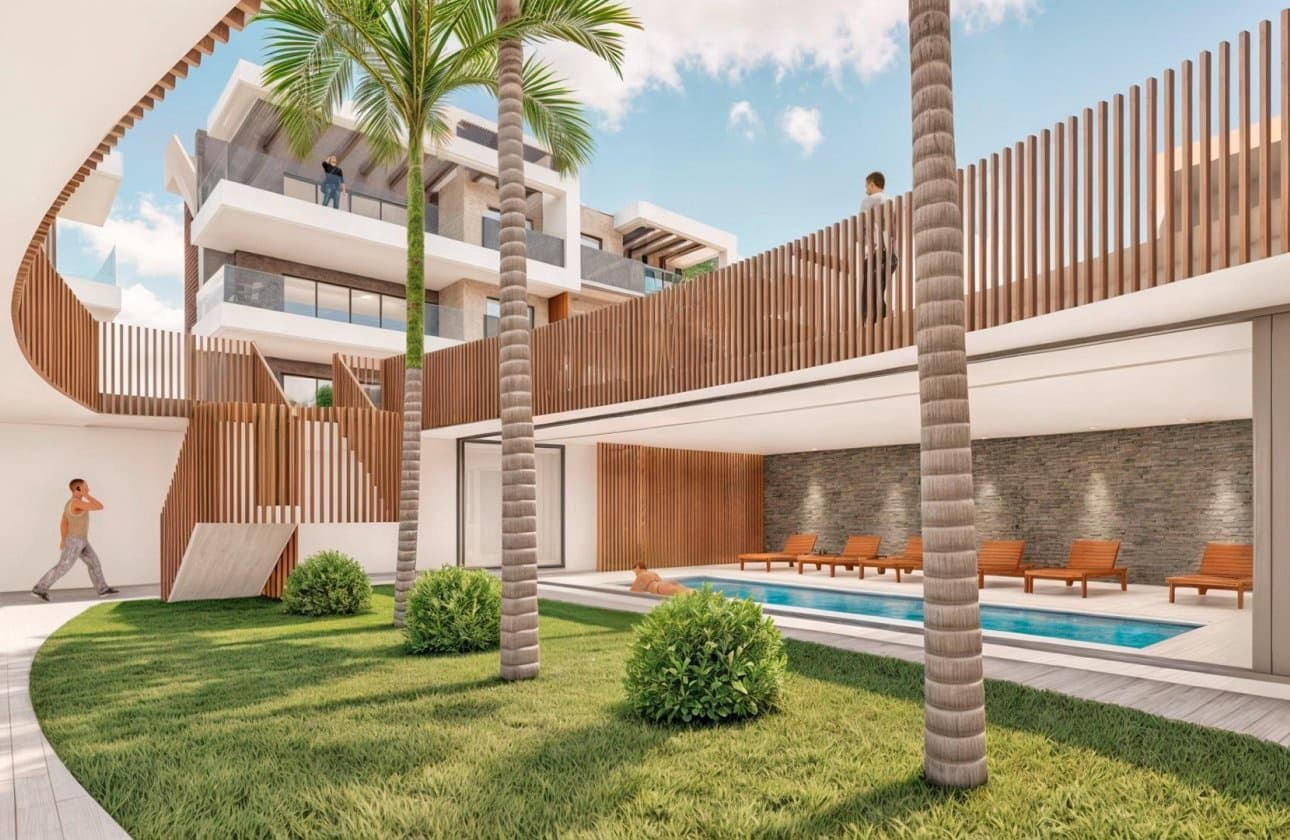 Apartamento de 2 habitaciones en Pilar de la Horadada en venta con piscina - 479.900 € (Ref: 10100885)