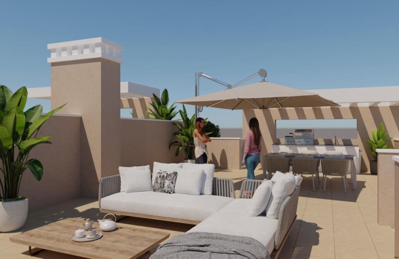 3 makuuhuone Huoneisto myytävänä paikassa Pilar de la Horadada mukana uima-altaan - 299 900 € (Ref: 10100888)