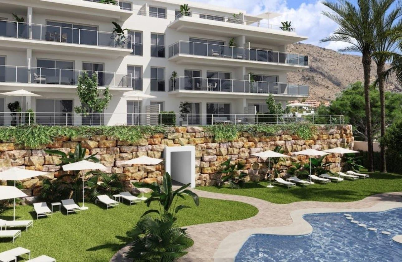Apartamento de 2 habitaciones en Finestrat en venta con piscina - 430.000 € (Ref: 10100890)