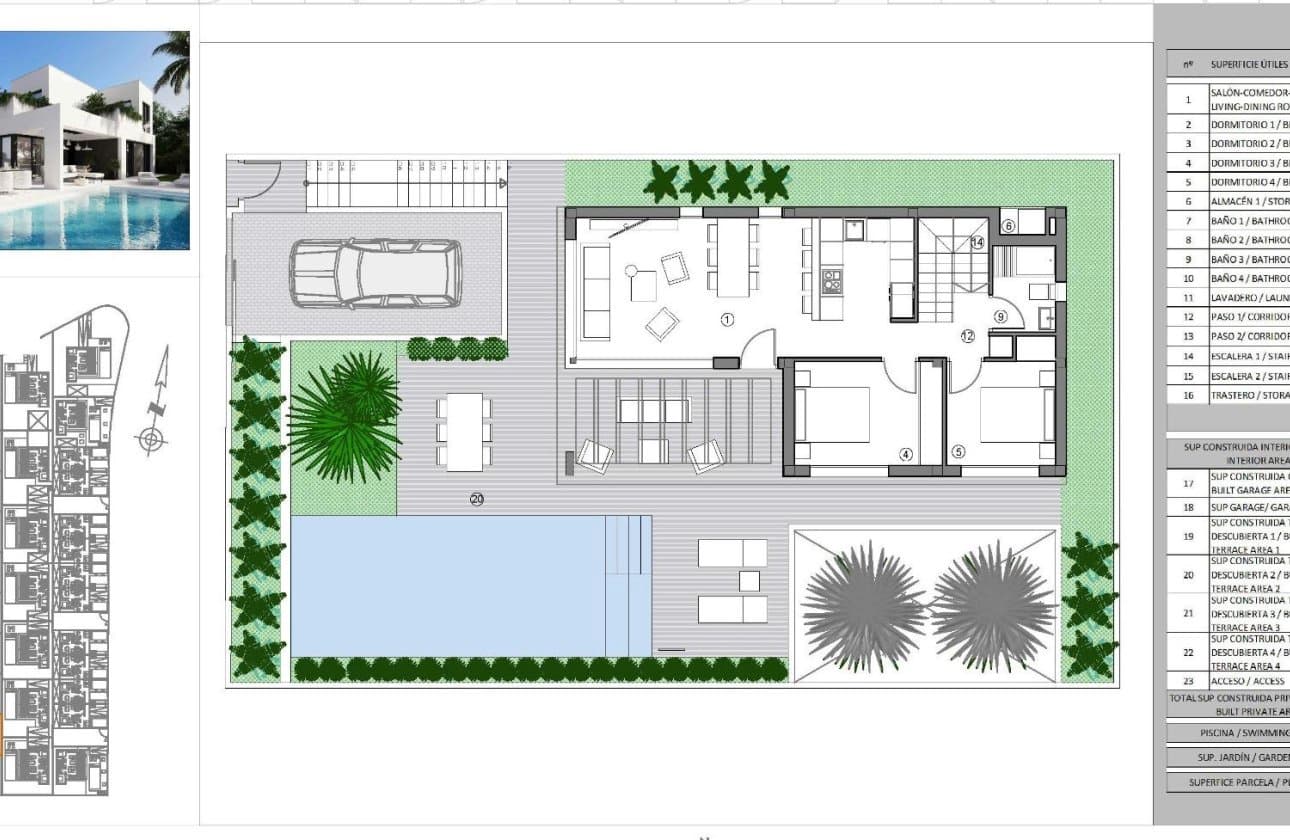 5 sypialnia Willa na sprzedaż w Finestrat z basenem - 765 000 € (Ref: 10100900)