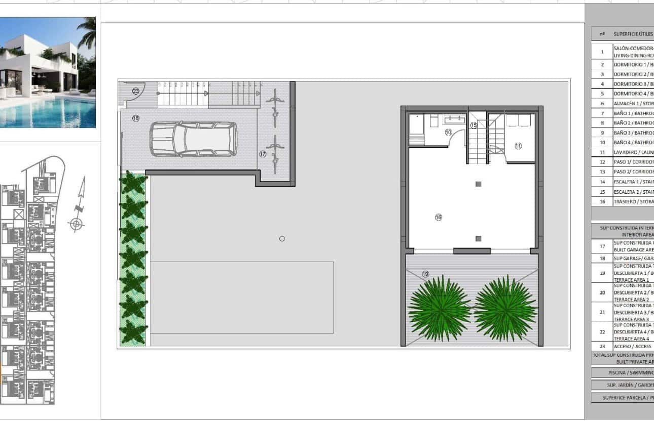 5 sypialnia Willa na sprzedaż w Finestrat z basenem - 765 000 € (Ref: 10100900)