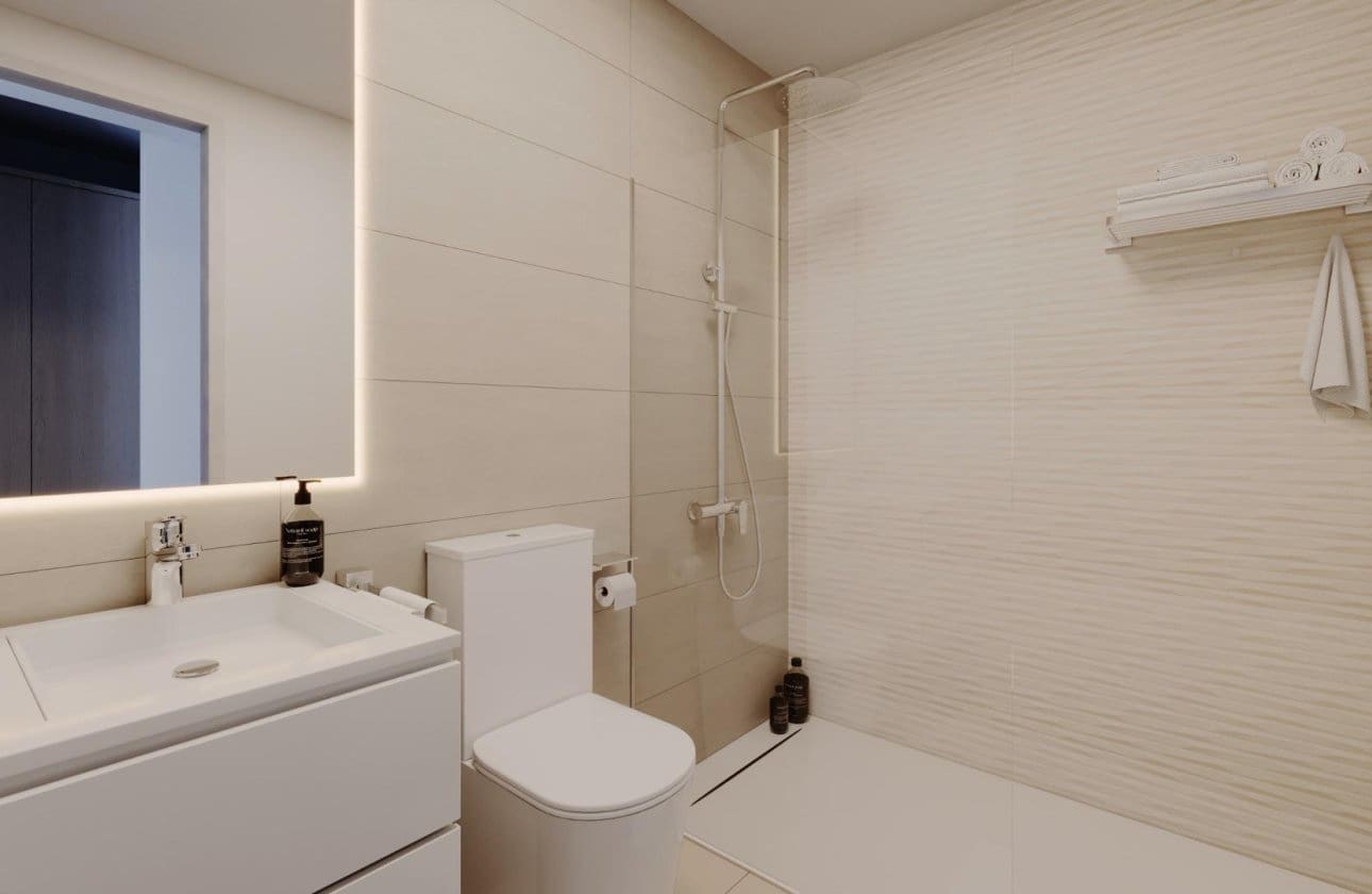 2 makuuhuone Huoneisto myytävänä paikassa La Nucia mukana uima-altaan - 349 388 € (Ref: 10100902)